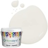 MicroBlend pintura interior + imprimación, salida, brillo cáscara de huevo, 5 galones, hecho a medida, piel de primera calidad y pintura lavable, Eggshell Sheen, Helios, 1 Galón