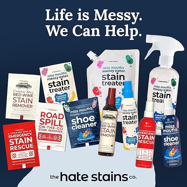 Miss Mouth's Emergency Stain Rescue Hate Stains Co. Removedor de Manchas para Ropa, no tóxico, removedor de Manchas para Ropa y Tela, Limpiador de Manchas para Ropa (120 ml, Botella de Spray de 4 onzas) - Image 10