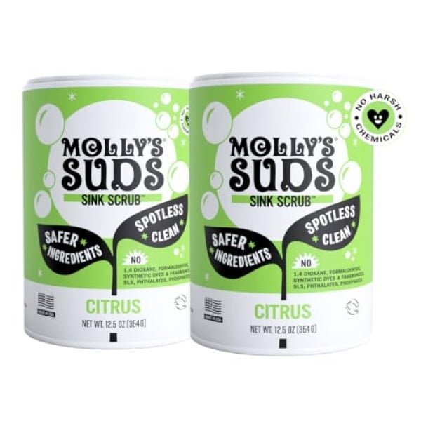 Molly's Suds - Exfoliante para fregadero