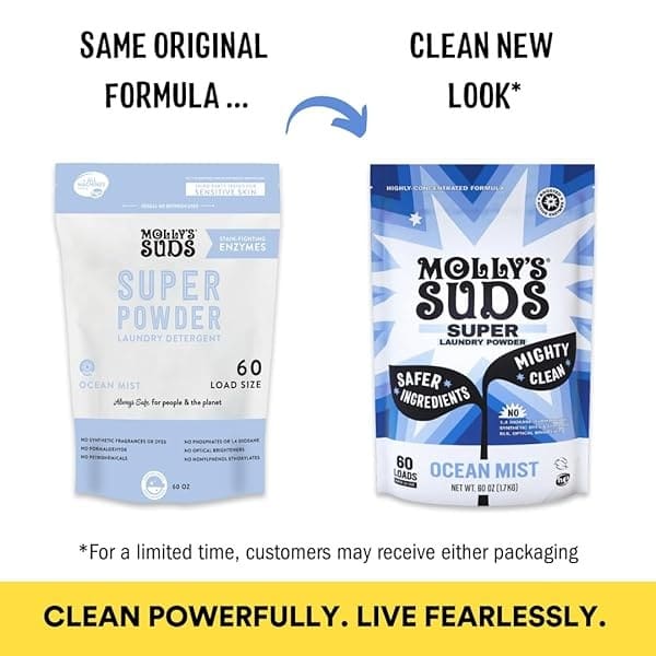 Molly's Suds Super Detergente en polvo, 120 Load - Image 3
