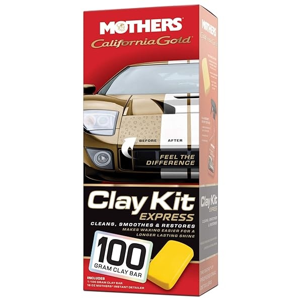 Mothers 07240 California Sistema de Barra de Arcilla Dorada, Express Kit - Image 3