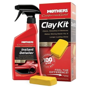 Mothers 07240 California Sistema de Barra de Arcilla Dorada, Express Kit
