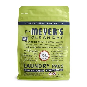 Mrs. Meyer's Clean Day Laundry Pacs, Lemon Verbena, 45 Count