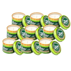 Murphy's Naturals Mini vela repelente de mosquitos paquete de 9 | Velas de 3.5 onzas | Fabricado con aceites esenciales a base de plantas como la citronela | Tiempo de combustión de 14 horas por vela