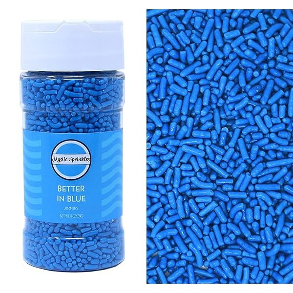 Mystic Sprinkles Better In Blue Jimmies Sprinkles Botella de 3 onzas