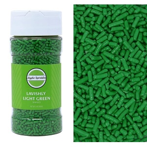 Mystic Sprinkles Botella de 3 onzas de color verde claro