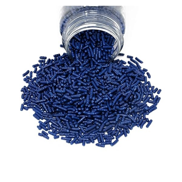 Mystic Sprinkles Delightfully Dark Blue Jimmies Sprinkles - Tarro de 3 onzas - Image 4
