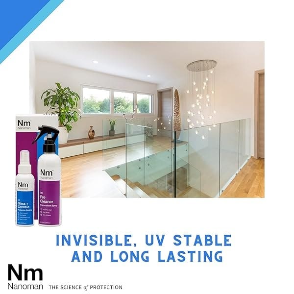 Nanoman - Limpiador de cristales, 125ml / 250ml Kit - Image 4