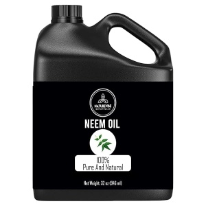 Naturevibe Botanicals Aceite de neem orgánico, 32 onzas | Azadirachta Indica | Aceite de neem 100% puro y natural