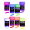 Neon Nights Pintura Neón 20 ml - Color Vibrante - Brillo Duradero - No Tóxico - Resistente al Agua - Hecho en Alemania