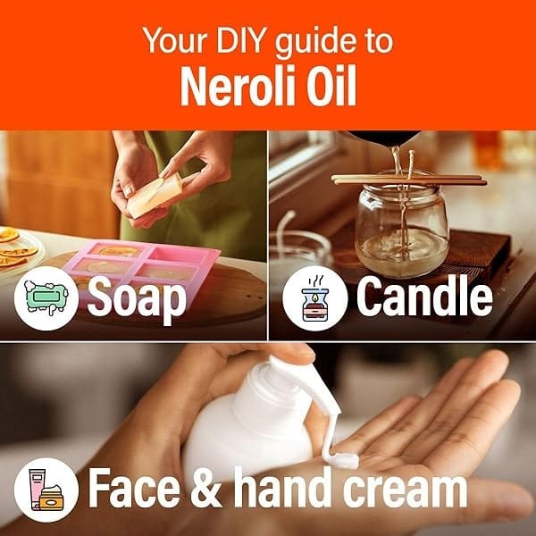 Neroli Essential Oil - 100% Pure Therapeutic Grade for Aromatherapy, Skin Care, and Diffuser - 30ml - Image 6