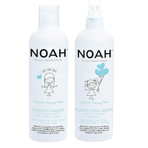 Noah Hair - Kids Shampoo and Conditioner Spray Set - With Milk & Sugar - Hair Care for Natural Beauty - 8.5 fl.oz (250 ml) Each