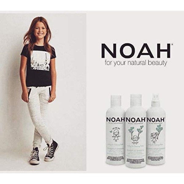 Noah Hair - Kids Shampoo and Conditioner Spray Set - With Milk & Sugar - Hair Care for Natural Beauty - 8.5 fl.oz (250 ml) Each - Image 10