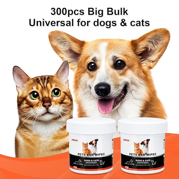OPULA Toallitas para orejas de mascotas para perros y gatos - Image 7