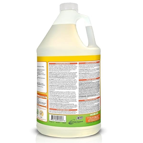 OdoBan Citrus Odor Eliminator and Disinfectant Multi-Purpose Cleaner Concentrate (2 Gal), 2 Pack - Image 3