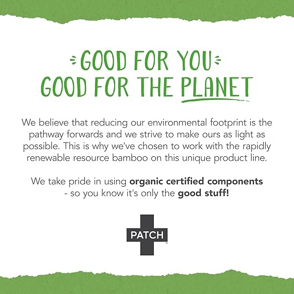 PARCHE - Vendajes de bambú ecológicos para cortes y arañazos, hipoalergénicos para el cuidado de las heridas para la piel sensible, compostable y biodegradable, sin látex, sin plástico, cero residuos, natural, 25 unidades (paquete de 2) - Image 7