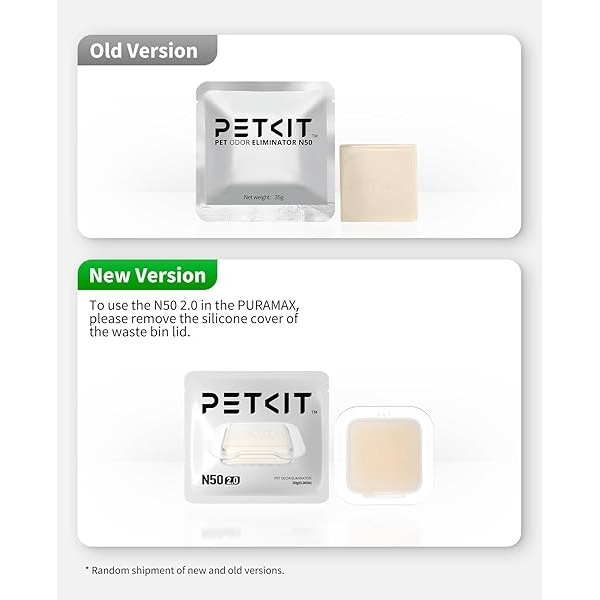 PETKIT Eliminador de olores para caja de arena para gatos autolimpiable Pura Max, control de olores de inodoro para PETKIT Pura Max (paquete de 3) - Image 3