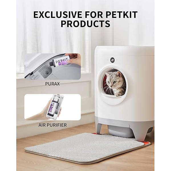 PETKIT PURA X - Recambios purificadores de olores reemplazados (4 botellas) para caja de arena para gatos Pura X y Pura Max - Image 3