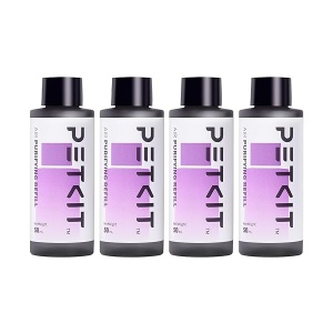 PETKIT PURA X - Recambios purificadores de olores reemplazados (4 botellas) para caja de arena para gatos Pura X y Pura Max