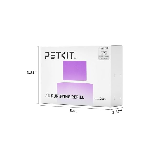PETKIT PURA X - Recambios purificadores de olores reemplazados (4 botellas) para caja de arena para gatos Pura X y Pura Max - Image 7