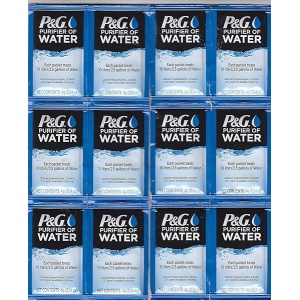 P&G Purificador de Agua 12-Paquetes Polvo Purificador