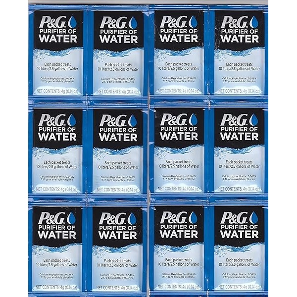 P&G Purificador de Agua 12-Paquetes Polvo Purificador