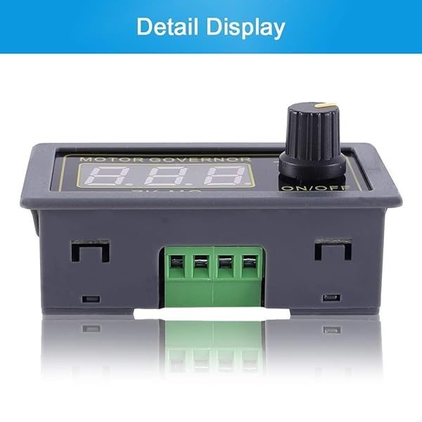 PWM driver de motor, PEMENOL DC 5 V, 12 V, 24 V, 150 W, regulador de velocidad ajustable con interruptor giratorio variable continuo, generador de señal - Image 9