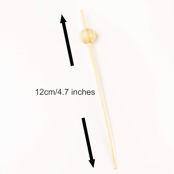 Palillos de madera hechos a mano, palillos de madera para cócteles, 100 unidades - Image 6