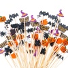 Palillos de madera hechos a mano para cócteles, 100 palillos de cóctel, suministros para fiestas, Rose gold