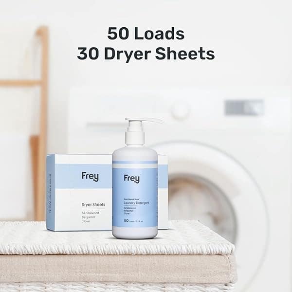 Paquete clásico de sábanas para detergente y secadora, detergente líquido para ropa sucia y paquete grande de 40 hojas para secadora de ropa - Image 4