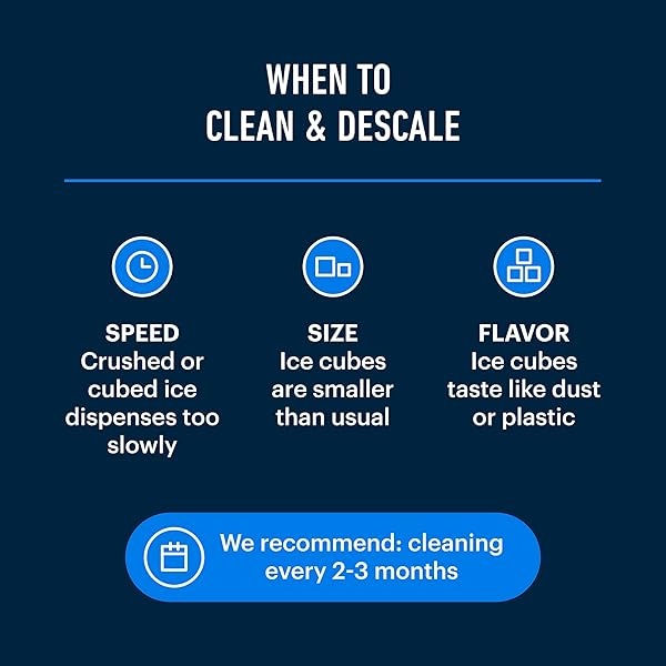 Paquete de 2 limpiadores y descalcificadores para máquina de hielo de 16 onzas líquidas, descalcificador seguro para níquel | Limpiador para máquina de hielo compatible con todas las principales marcas (escocesa, KitchenAid, Affresh, ópalo, Manitowoc) - Fabricado en Estados Unidos - Image 3