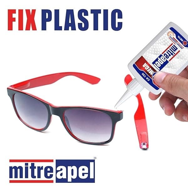 Pegamento MITREAPEL Super CA (3 x 130 g) con activador adhesivo en aerosol (3 x 17 fl oz). Pegamento Crazy Craft para madera, plástico, metal, cuero, cerámica, pegamento de cianoacrilato para manualidades y construcción, paquete de 3 - Image 4