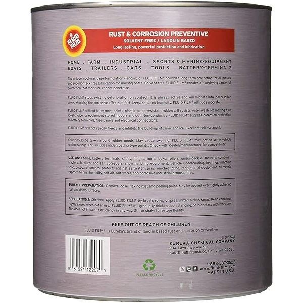 Película fluida de 1 galón, inhibidor de óxido, prevención del óxido, anticorrosión, revestimiento antioxidante, revestimiento inferior a prueba de óxido, protección contra la corrosión para camión, - Image 3