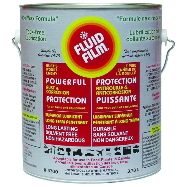 Película fluida de 1 galón, inhibidor de óxido, prevención del óxido, anticorrosión, revestimiento antioxidante, revestimiento inferior a prueba de óxido, protección contra la corrosión para camión,