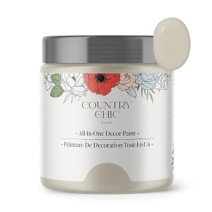 Pintura de estilo gis, para muebles, decoración del hogar, manualidades, ecológica, todo en uno, no necesita cera (té de domingo [gris cálido], pinta (16 onzas))