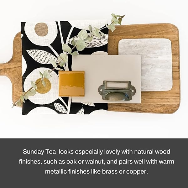 Pintura de estilo gis, para muebles, decoración del hogar, manualidades, ecológica, todo en uno, no necesita cera (té de domingo [gris cálido], pinta (16 onzas)) - Image 7