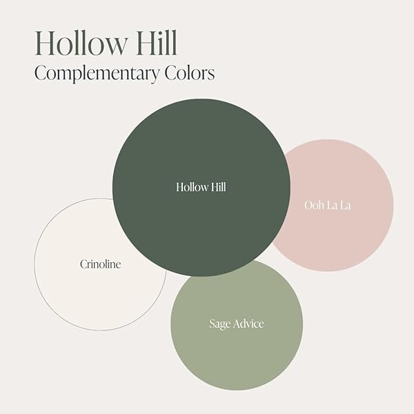 Pintura de estilo gis, para muebles, decoración del hogar, manualidades, respetuosa con el medio ambiente, todo en uno, no necesita cera (Hollow Hill [verde oscuro], muestra (4 onzas)) - Image 10