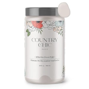 Pintura estilo gis – para muebles, decoración del hogar, manualidades, ecológica, todo en uno, no necesita cera – Colores de colección Lustrum, Darling, quart (32 oz), 1