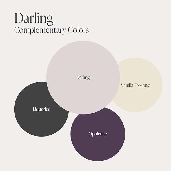 Pintura estilo gis – para muebles, decoración del hogar, manualidades, ecológica, todo en uno, no necesita cera – Colores de colección Lustrum, Darling, quart (32 oz), 1 - Image 10