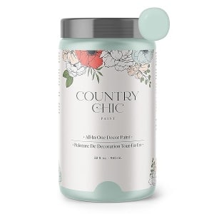 Pintura estilo gis – para muebles, decoración del hogar, manualidades, ecológica, todo en uno, no necesita cera – Colores de colección Lustrum, Fancy Frock, quart (32 oz), 1