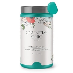 Pintura estilo gis – para muebles, decoración del hogar, manualidades, ecológica, todo en uno, no necesita cera – Colores de colección Lustrum, Whoop-de-do, quart (32 oz), 1
