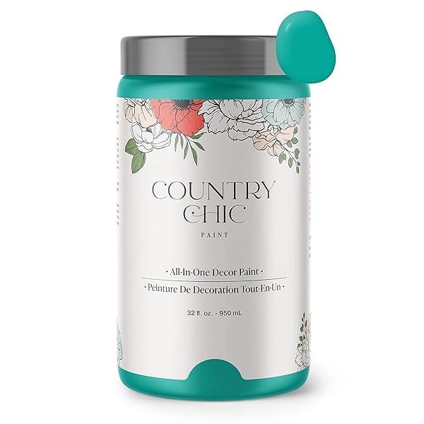 Pintura estilo gis – para muebles, decoración del hogar, manualidades, ecológica, todo en uno, no necesita cera – Colores de colección Lustrum, Whoop-de-do, quart (32 oz), 1