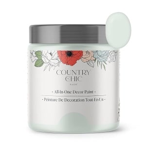 Pintura estilo gis – para muebles, decoración del hogar, manualidades, ecológica, todo en uno, no necesita cera – Colores de colección Lustrum, Collar de perlas, pint (16 oz), 1