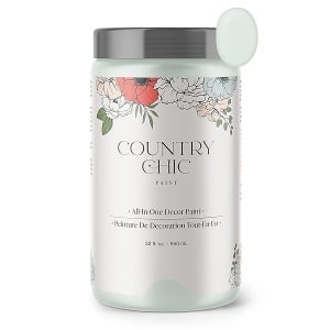 Pintura estilo gis – para muebles, decoración del hogar, manualidades, ecológica, todo en uno, no necesita cera – Colores de colección Lustrum, Collar de perlas, quart (32 oz), 1
