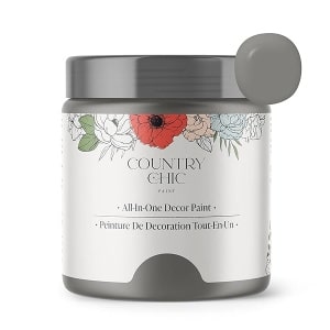 Pintura estilo gis – para muebles, decoración del hogar, manualidades, ecológica, todo en uno, no necesita cera, Cobblestone, pint (16 oz), 1