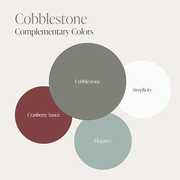 Pintura estilo gis – para muebles, decoración del hogar, manualidades, ecológica, todo en uno, no necesita cera, Cobblestone, pint (16 oz), 1 - Image 10