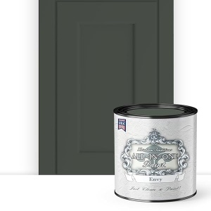 Pintura todo en uno de Heirloom Traditions, Envy (verde pizarra), cuarto de galón de 32 onzas