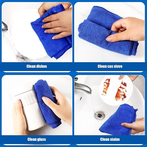 Plumero con poste largo ajustable de 30 a 100 pulgadas, plumero de plumas extensible para limpiar ventilador de techo, muebles, persianas y muebles (azul) - Image 8