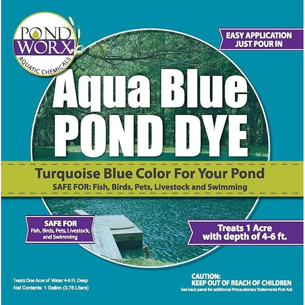 PondWorx Lake and Pond Dye - Tinte para estanque azul agua – 1 galón - Image 4