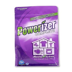 Powerizer Detergente 2 en 1 para lavandería y lavaplatos, Púrpura, 6.5 LB